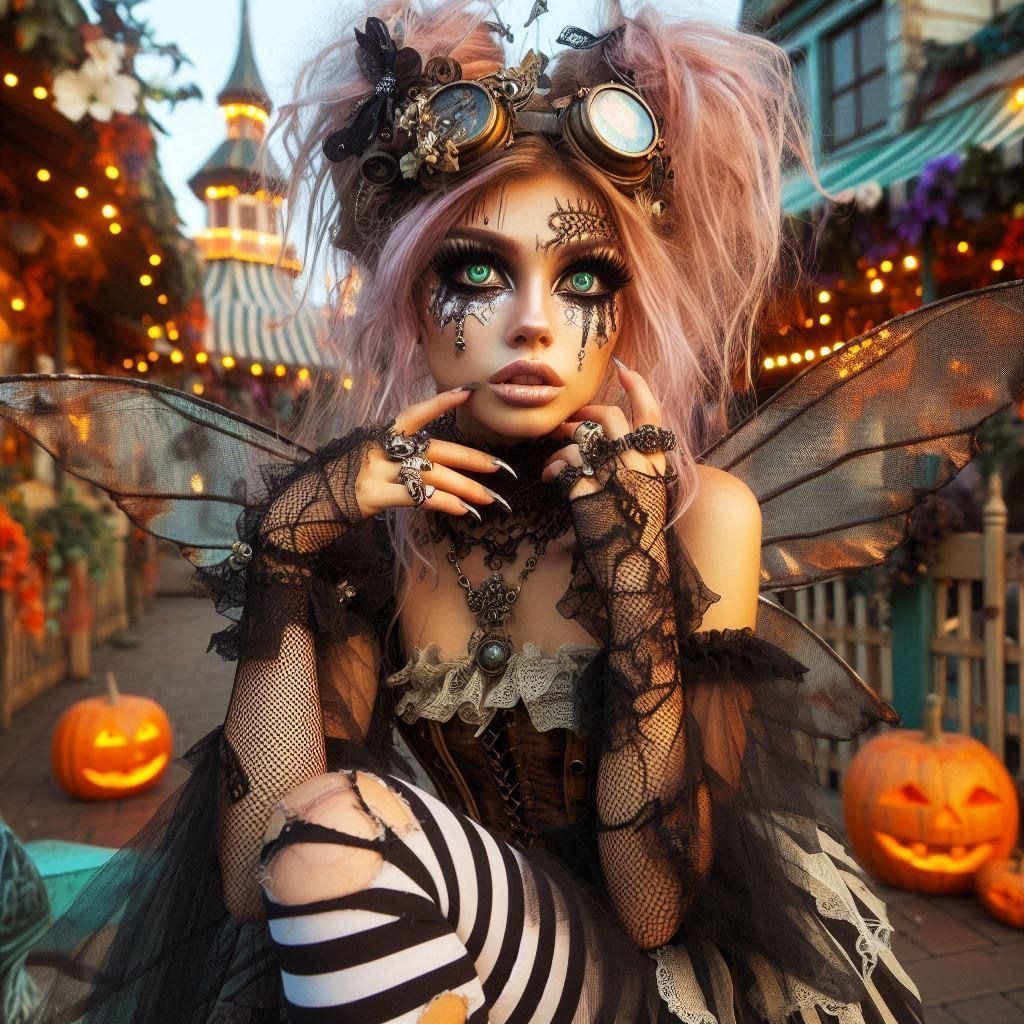 Halloween pixies