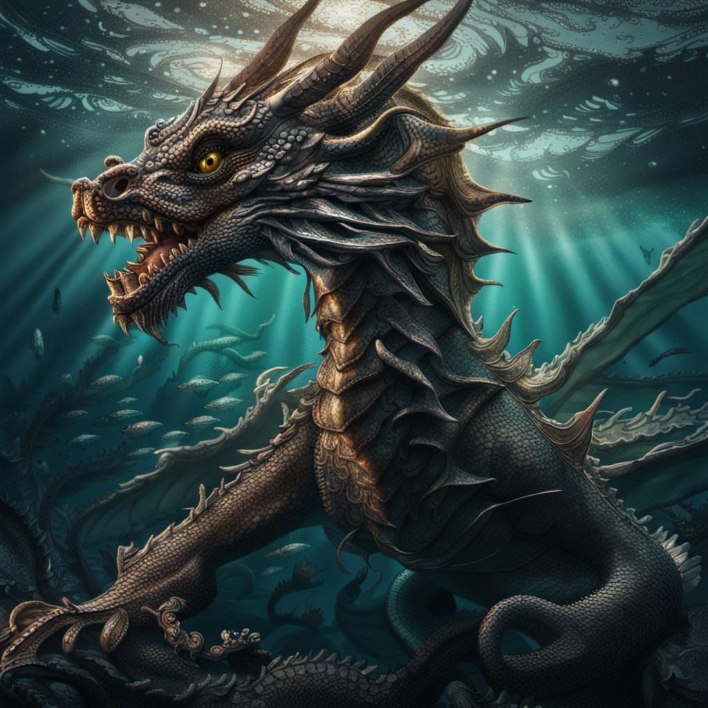 A DRAGON UNDER SEA