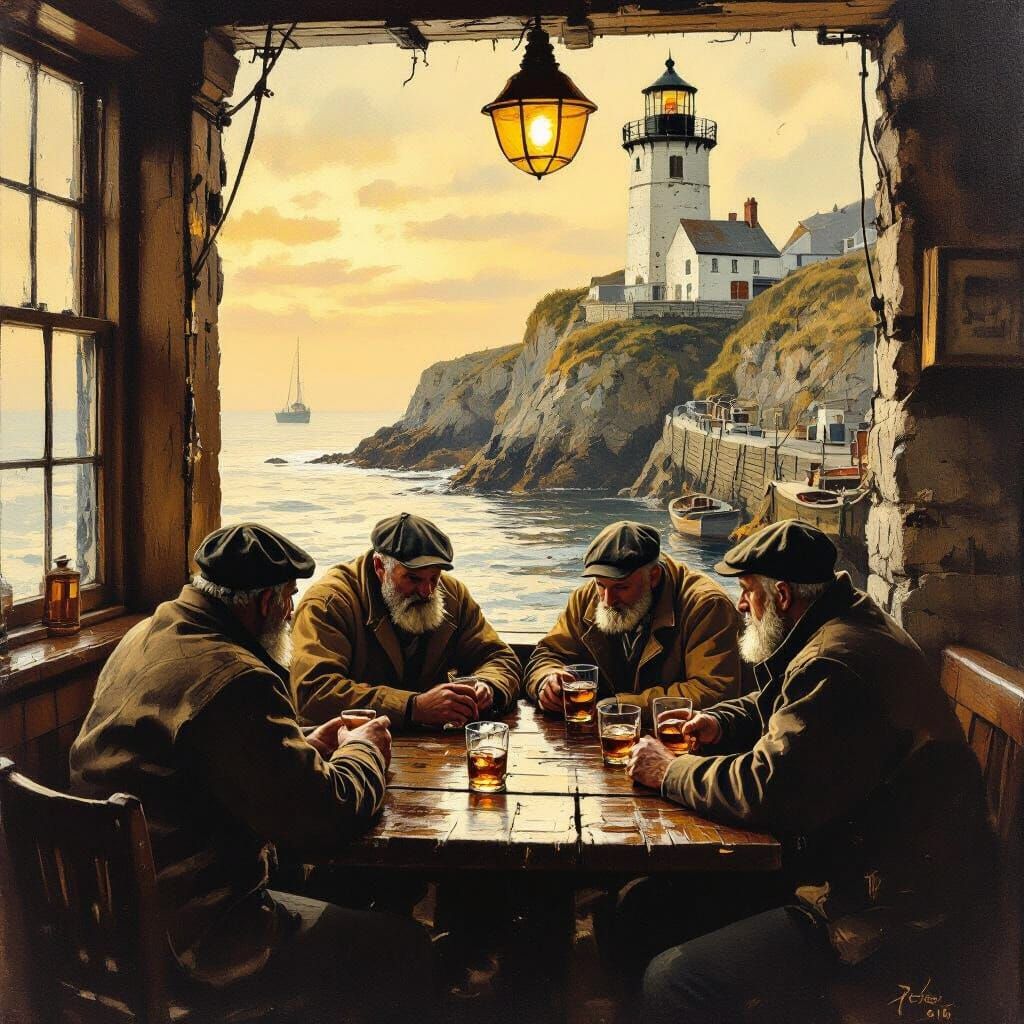 Harbour Pub  by @undefined