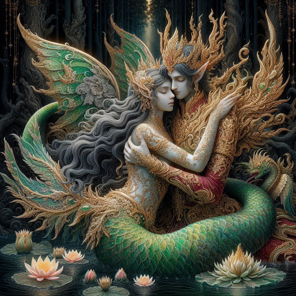 Mermaid and Elf king