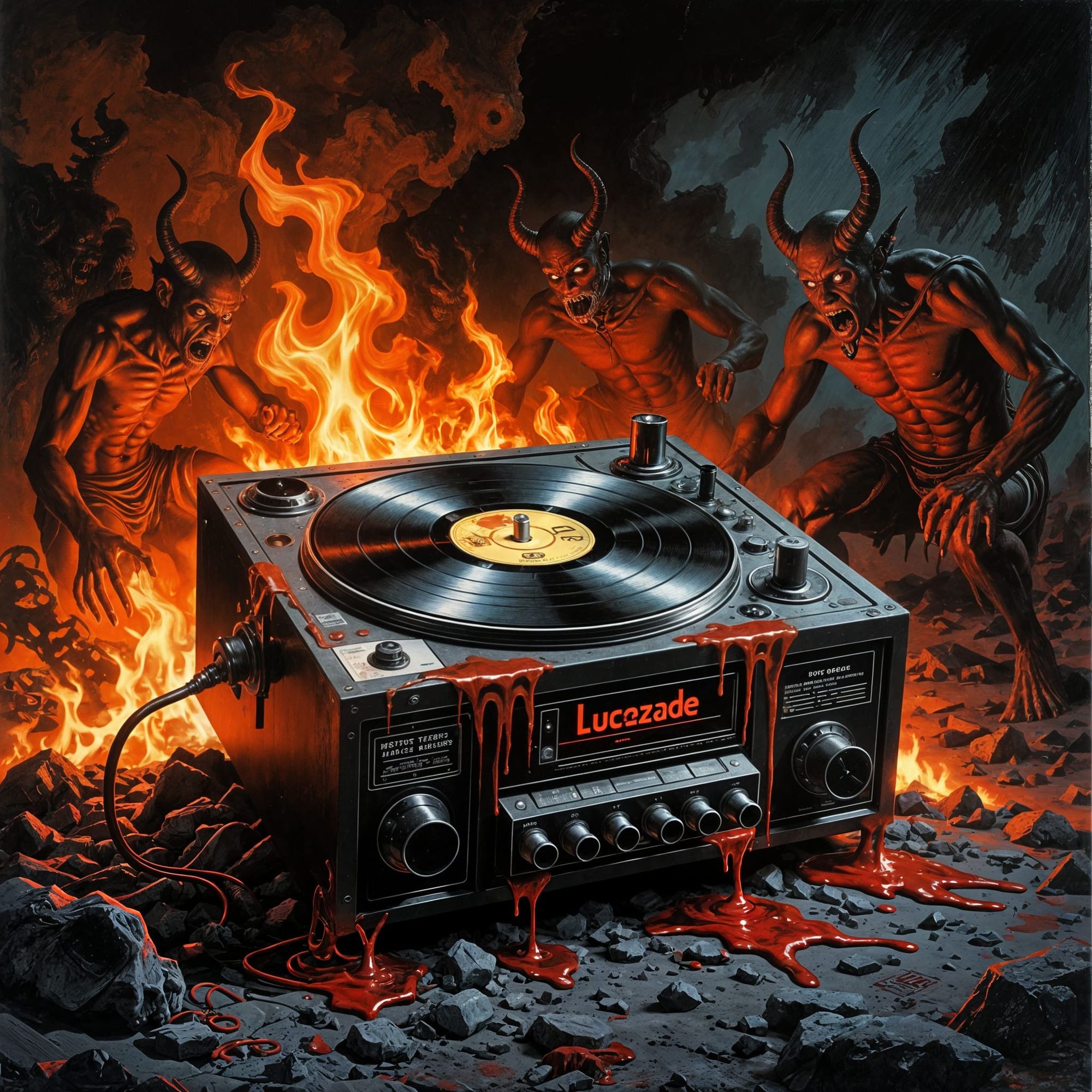 I knew I shouldn't drink it whilst playing Black Sabbath