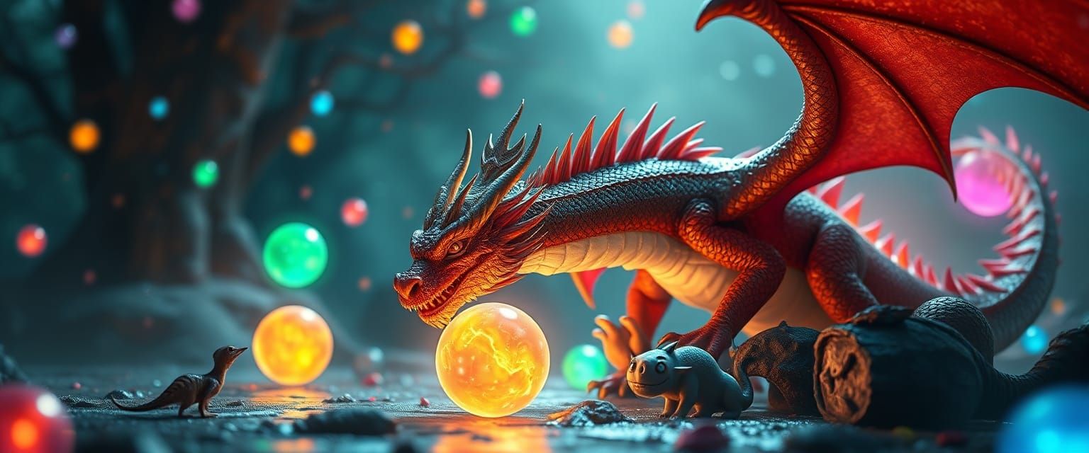 Whimsical Dragon