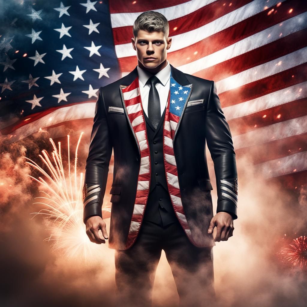 Cody Rhodes AI Generated One. - AI Generated Artwork - NightCafe Creator