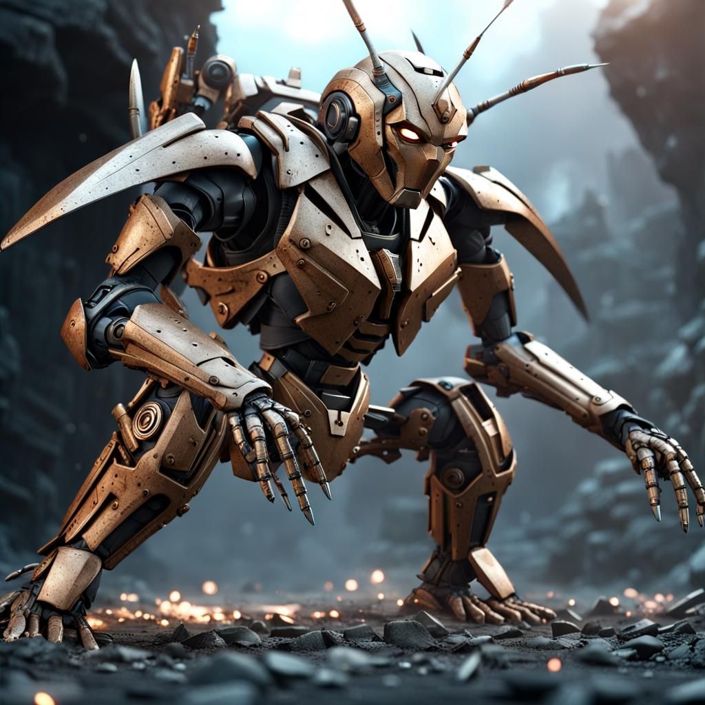 Robot AI Generated Artwork NightCafe Creator