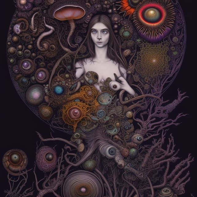 Fungi Girl 4143