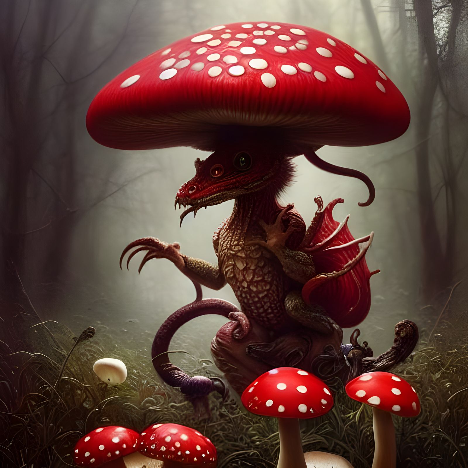 Mushroom Dragon undefined