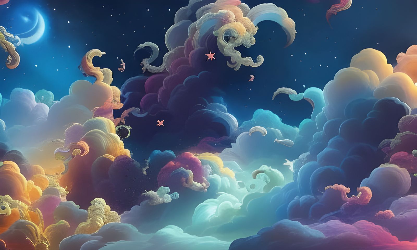 The Stars Are Big & Bright  by @Deezigns