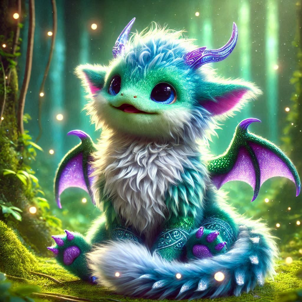 cute baby dragon.