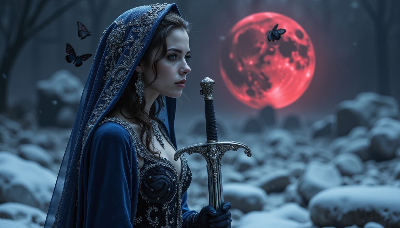 “The Widow of Midnight Steel”