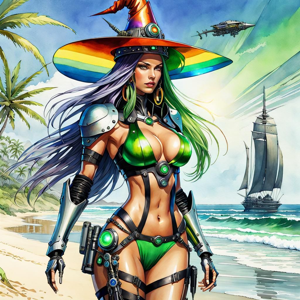 Cyborg Witch