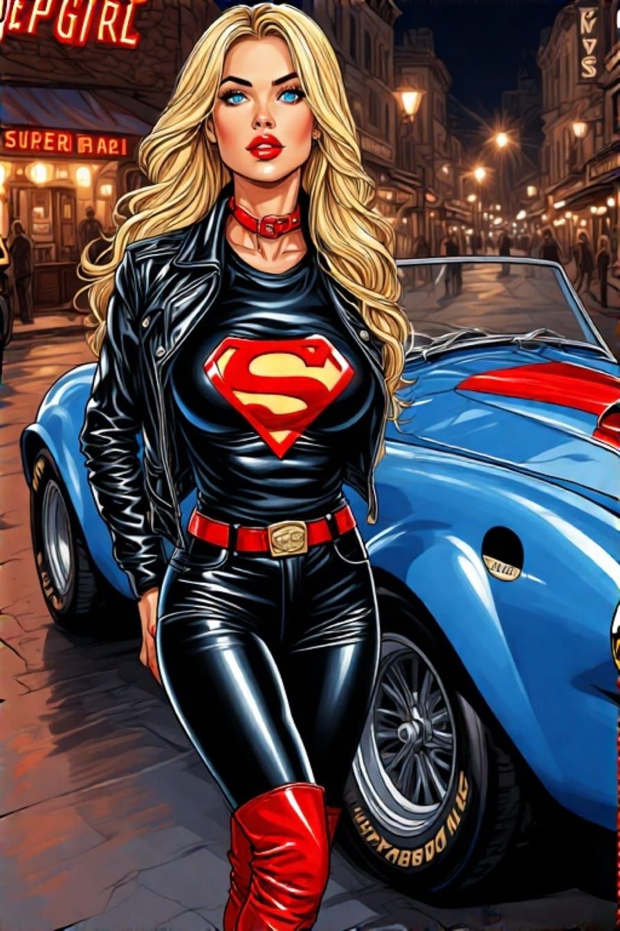 Supergirl and the Cobra