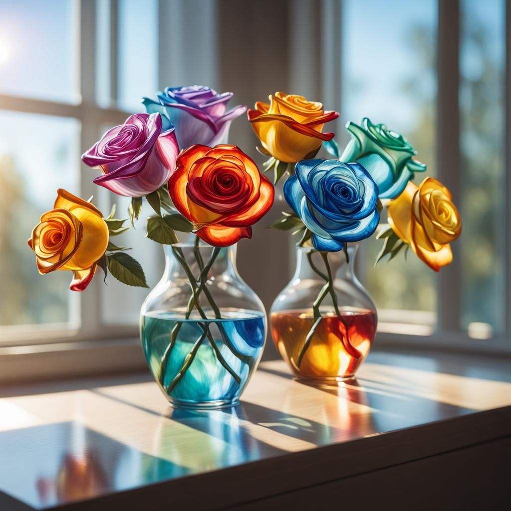 Glass Roses