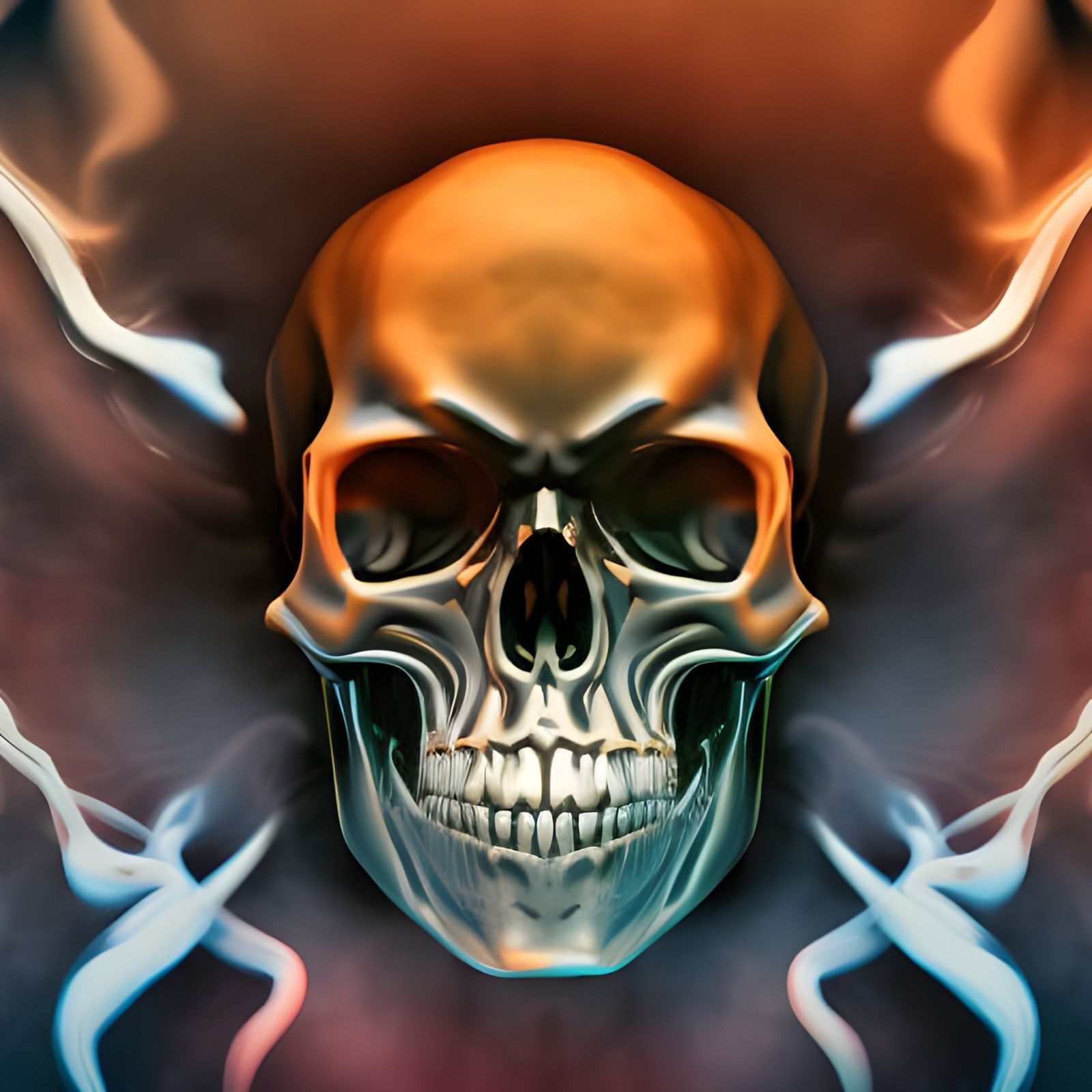 Skull king - AI Generated Artwork - NightCafe Creator