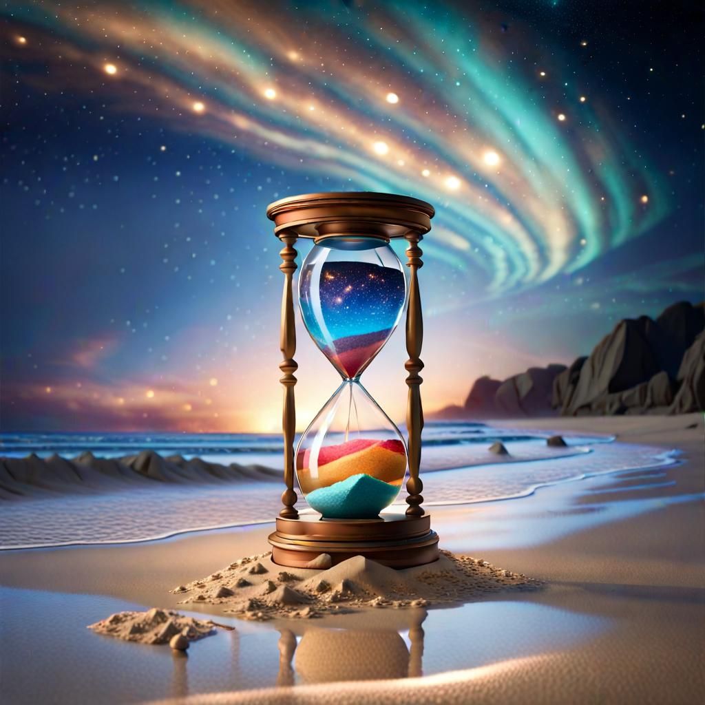 Hourglass - Ai Generated Artwork - Nightcafe Creator