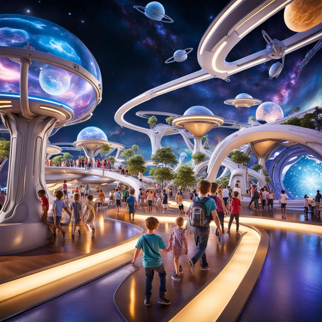 Science Fiction Theme Park : R Nightcafe