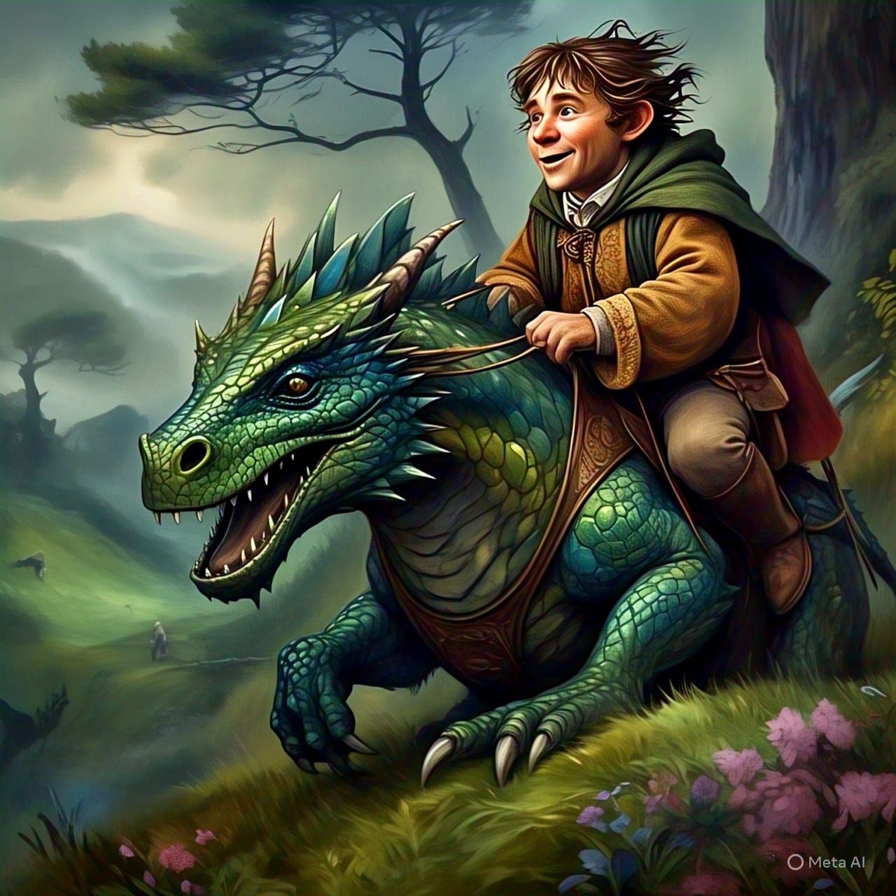 The Hobbit's way of "slaying" dragons...