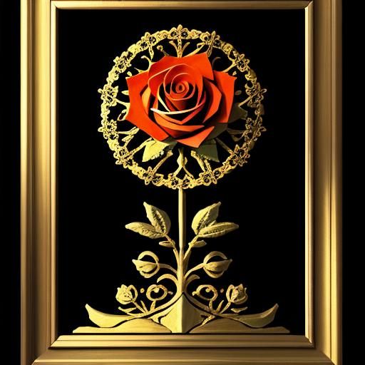 Byzantine rose