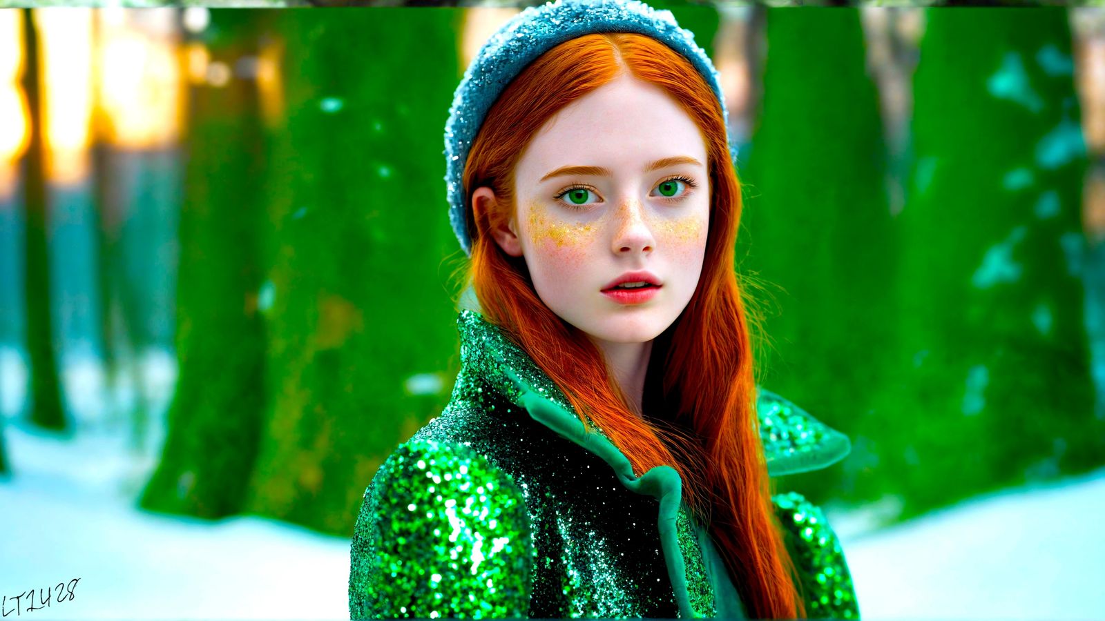 Sela Kialani - Glitter in the air series.