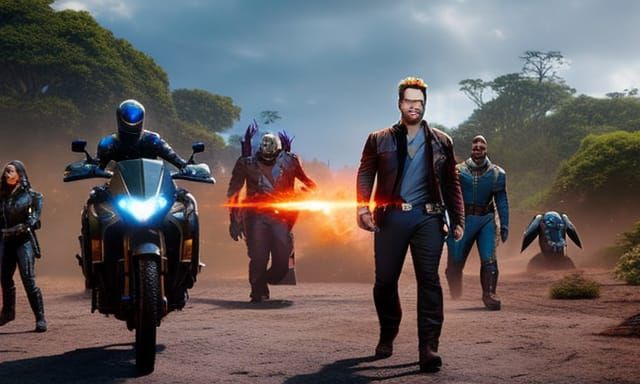 Chris Pratt presents: Guardians of the Jurassic Parks and Re...