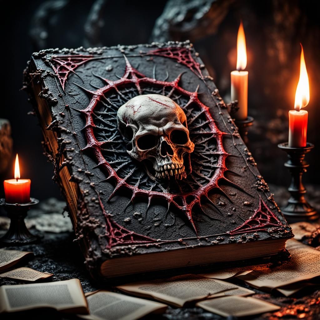 The Necronomicon: Book Of The Dead  by @Eyecitpeskcaj