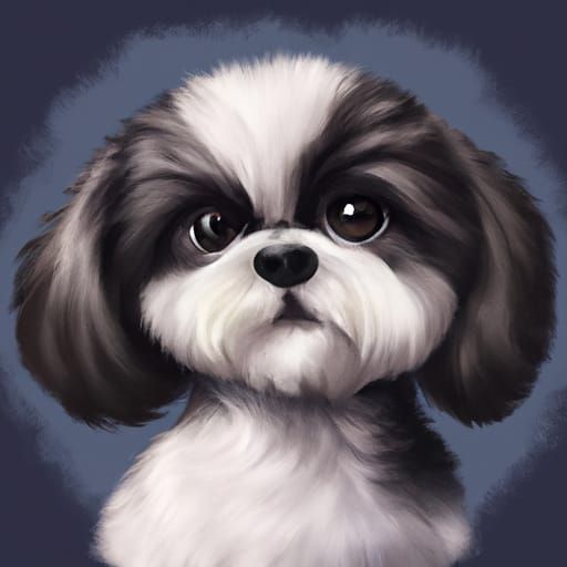 Shih poo named ginger