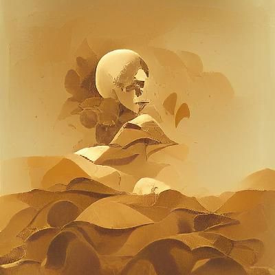 Sepia tone illustration