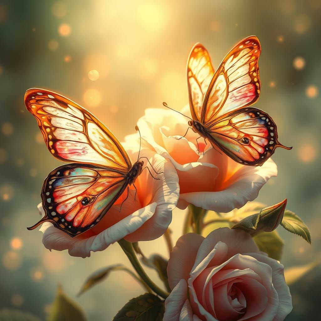 Butterflies  by @Wolf Heart