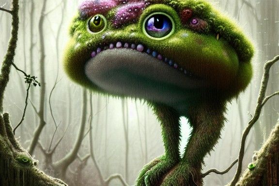 Garthel The moss Monster