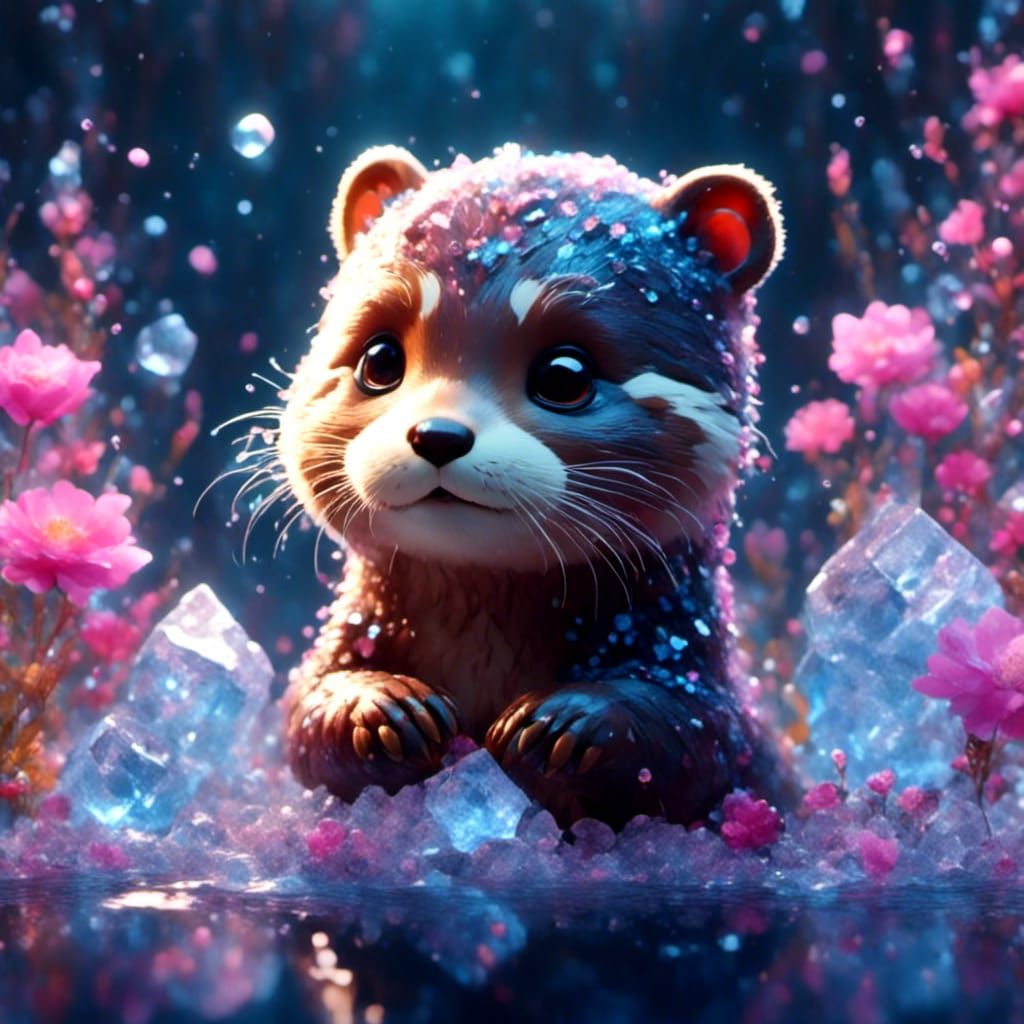 Baby otter