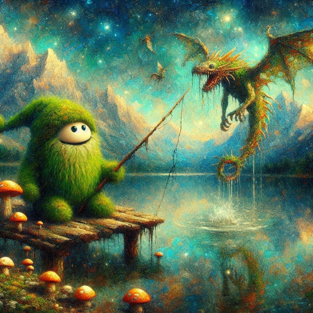 dragon fishing
