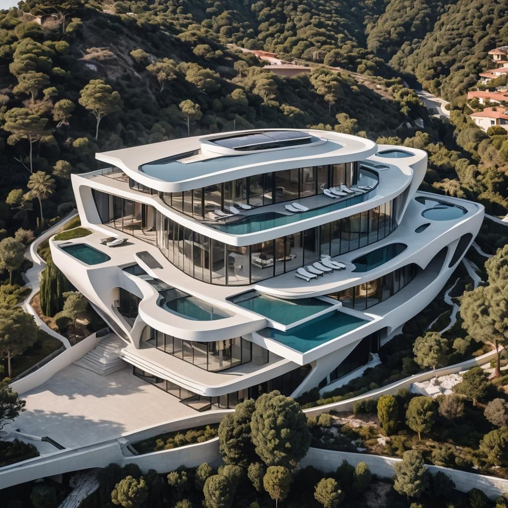 Luxury Modern Villa with Cutting-Edge Architecture