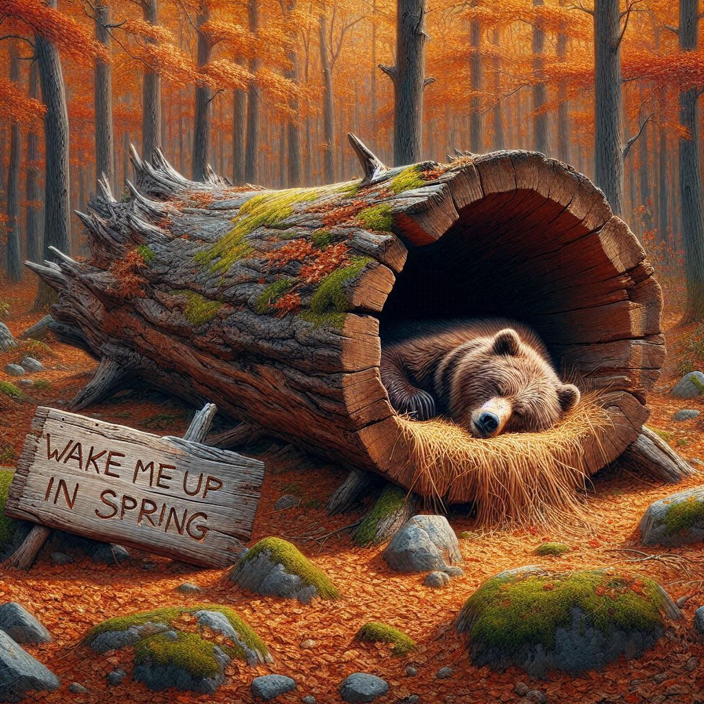 I'm not waking him up