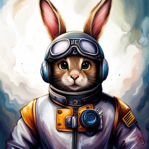 space bunny.