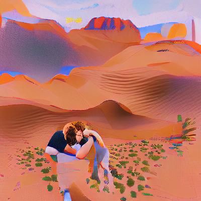 Fell in love in the desert