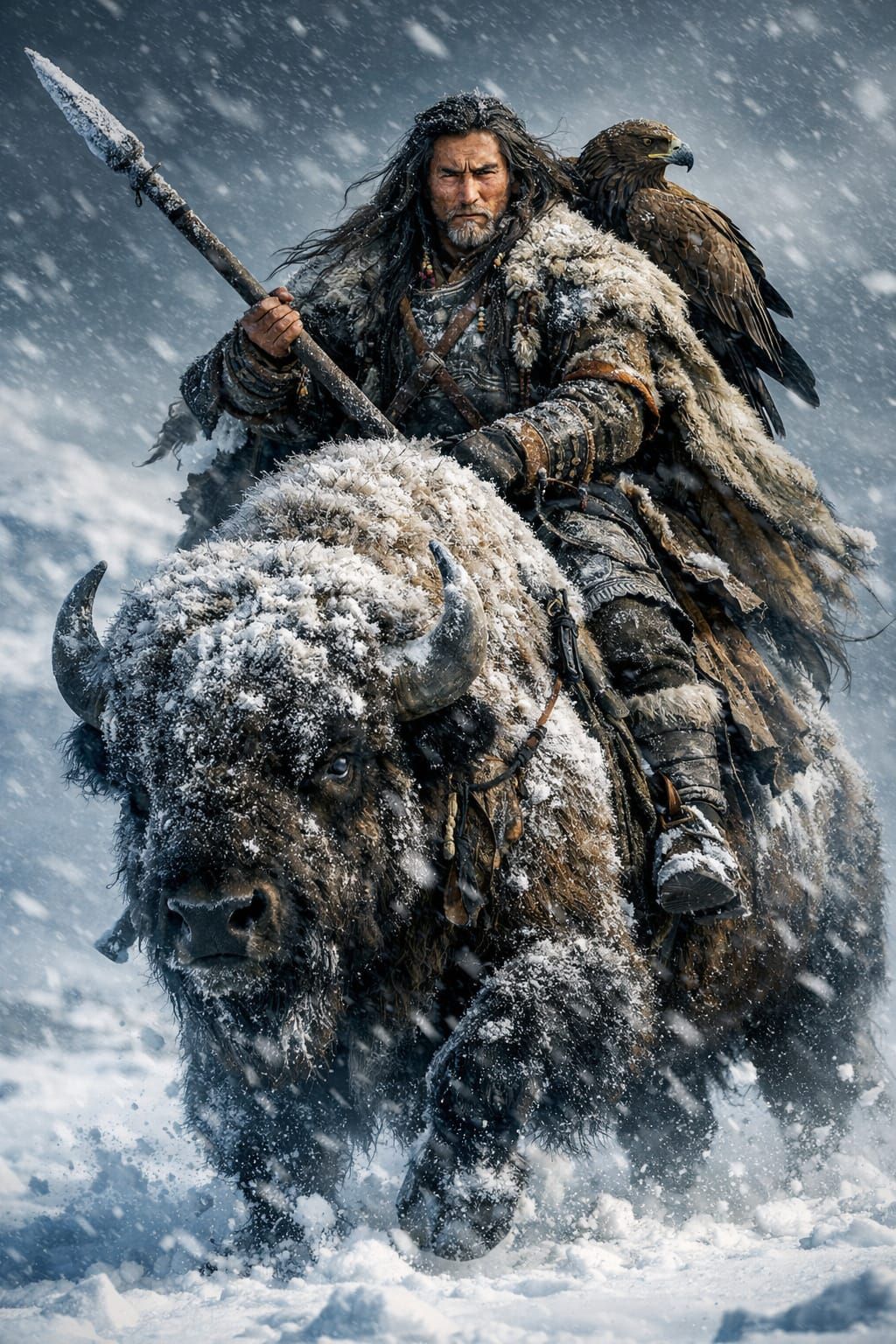 Oriental north warrior   by @BM