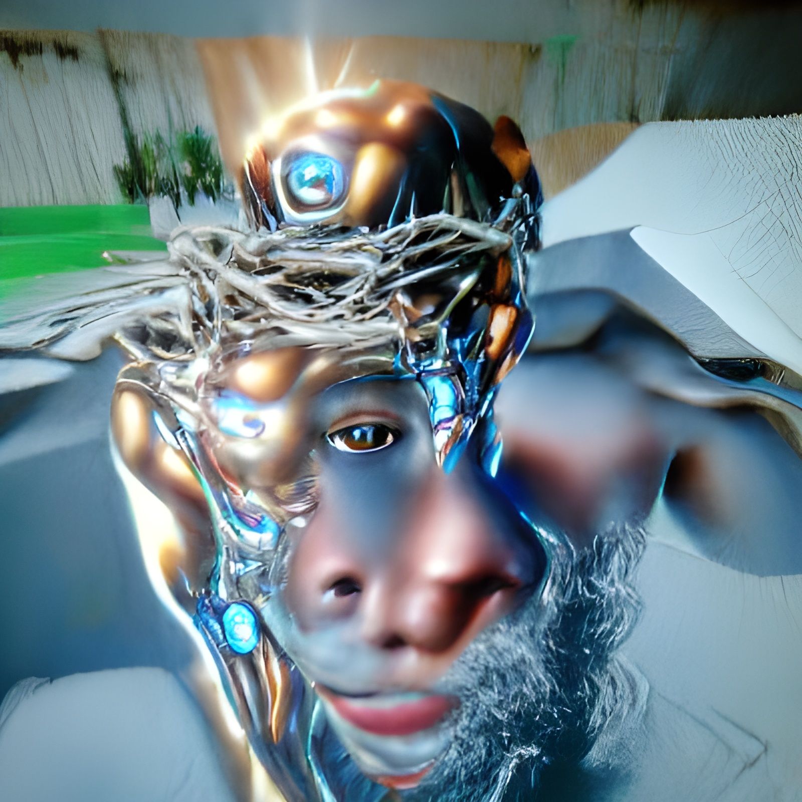 man creates god