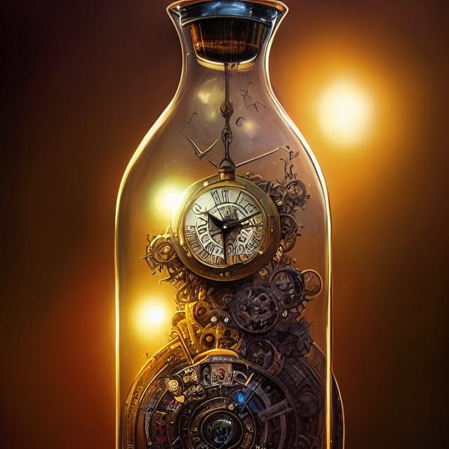 Time in a bottle.  undefined