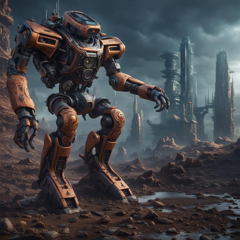 Advanced Robot science fiction.