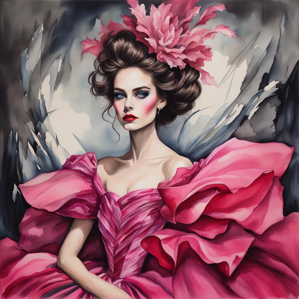 Pink Ruffles