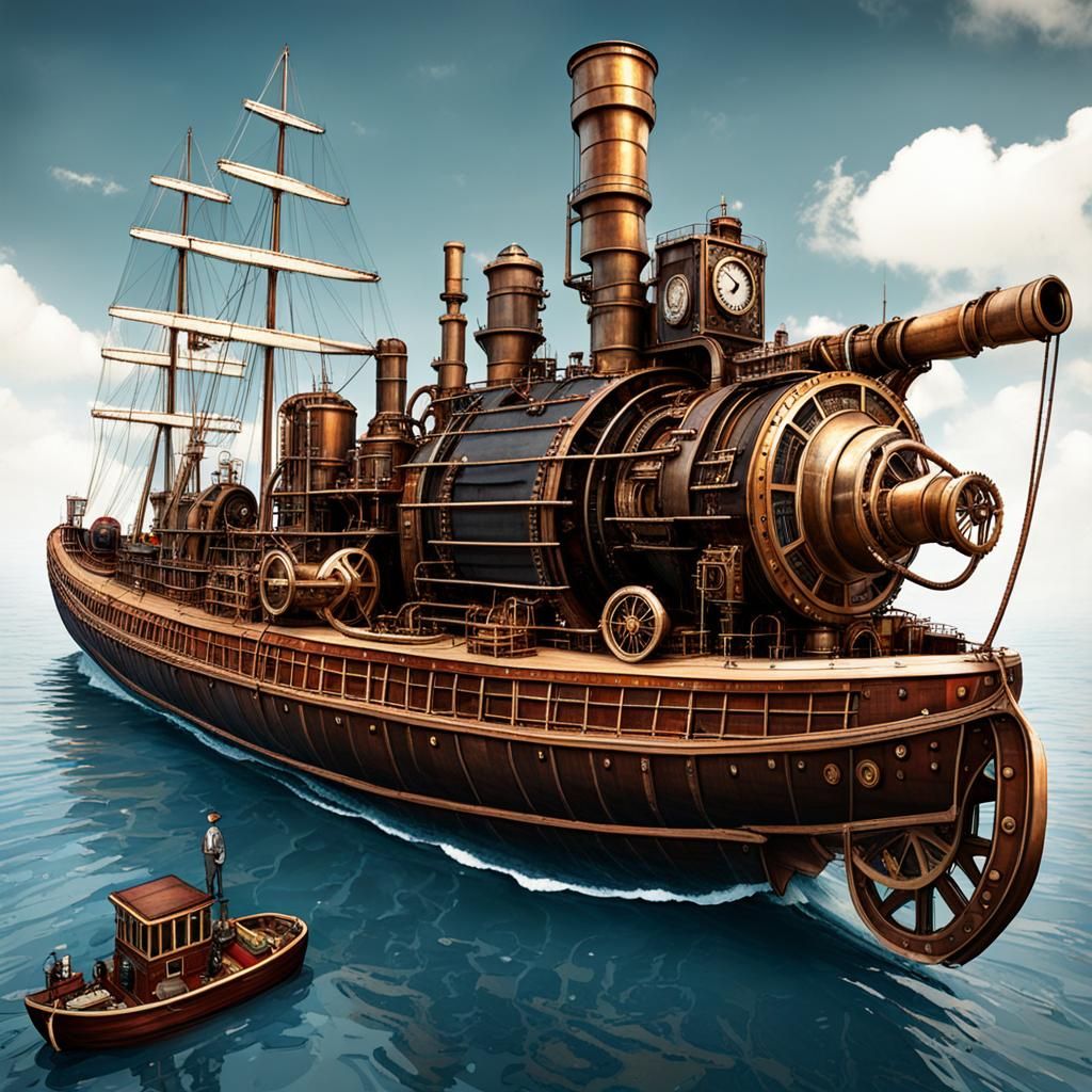 Giant boat