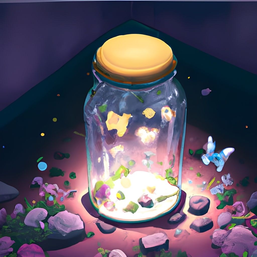 My jar of butterflies