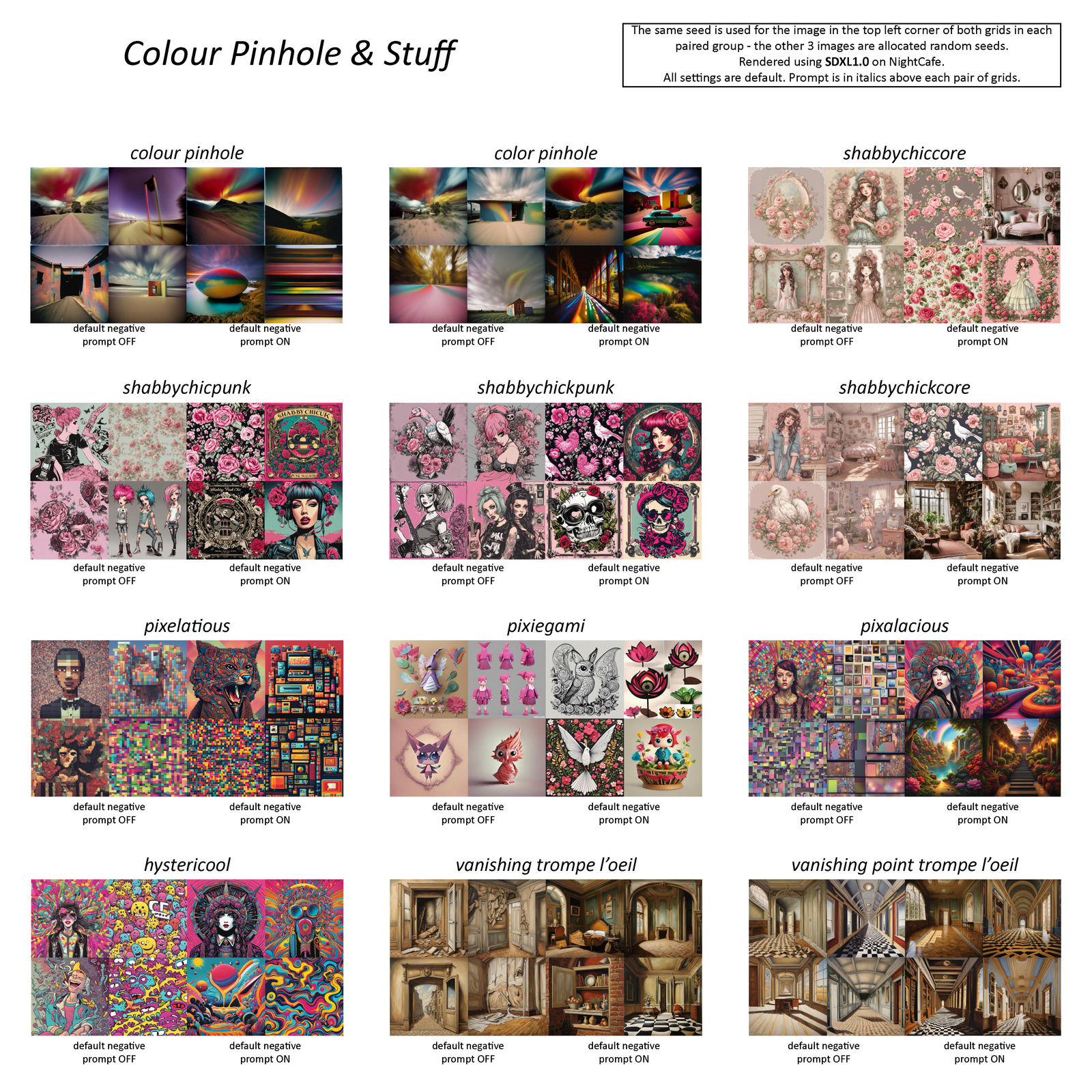 Colour Pinhole & Stuff