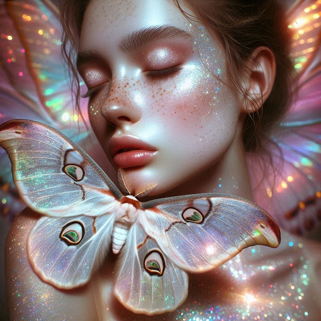 Whispers like kisses from flittering feet