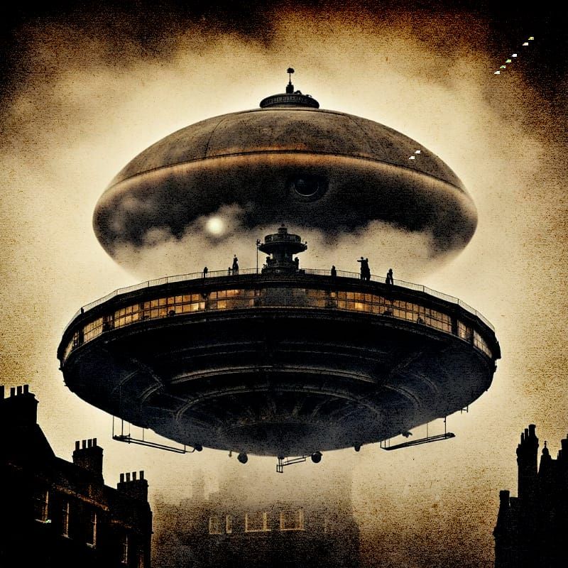 edited with kittl UFO in London