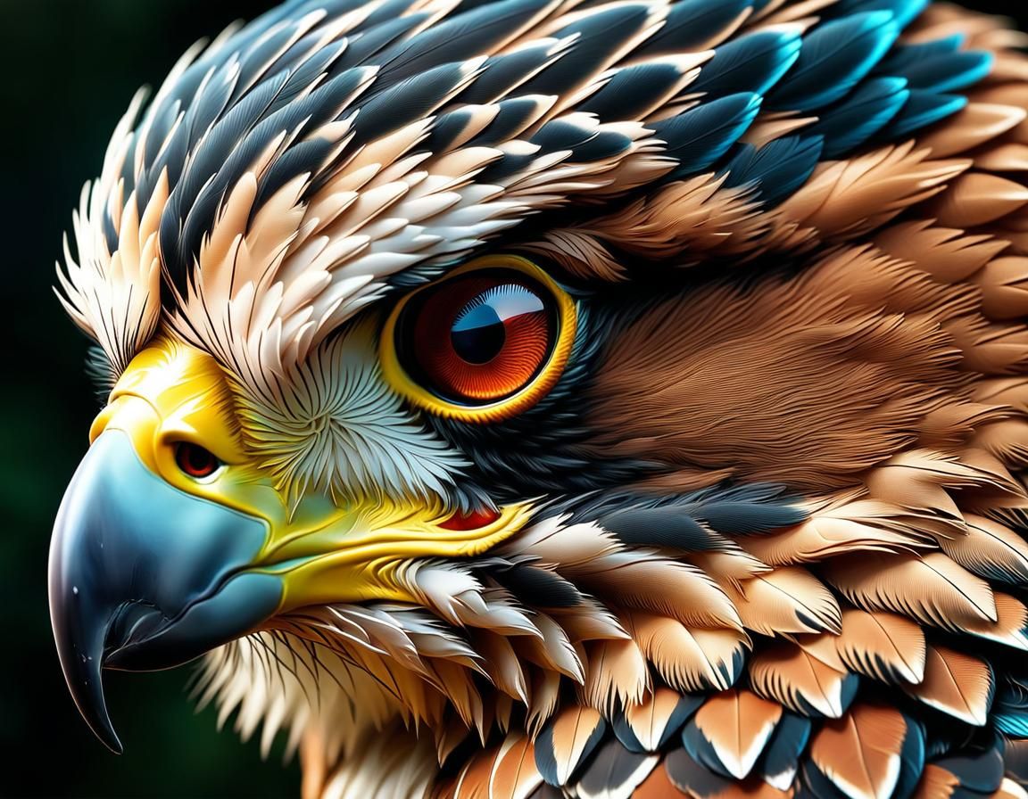 Falcon - AI Generated Artwork - NightCafe Creator