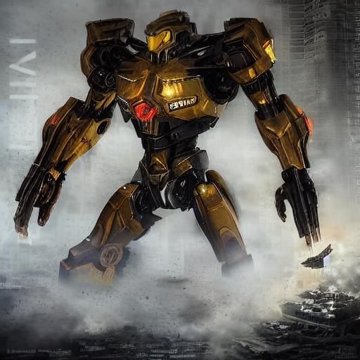 <lora:Jaeger Image:1.0> Jaeger Name: Voidbreaker Titan
