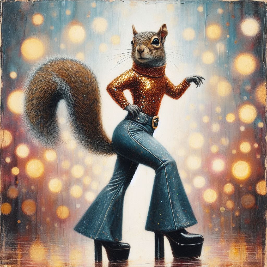 Disco Squirrel 🪩