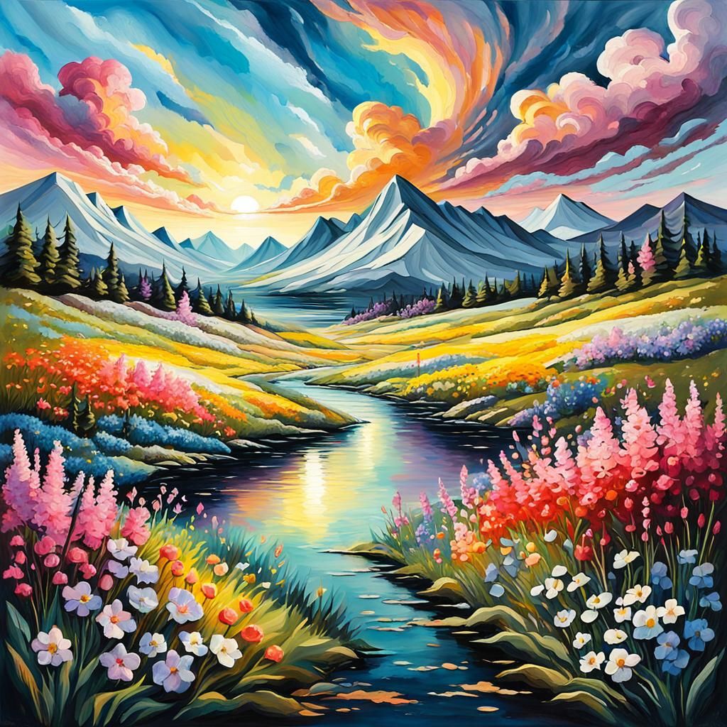 Spring’s Return  by @ChatBlanc