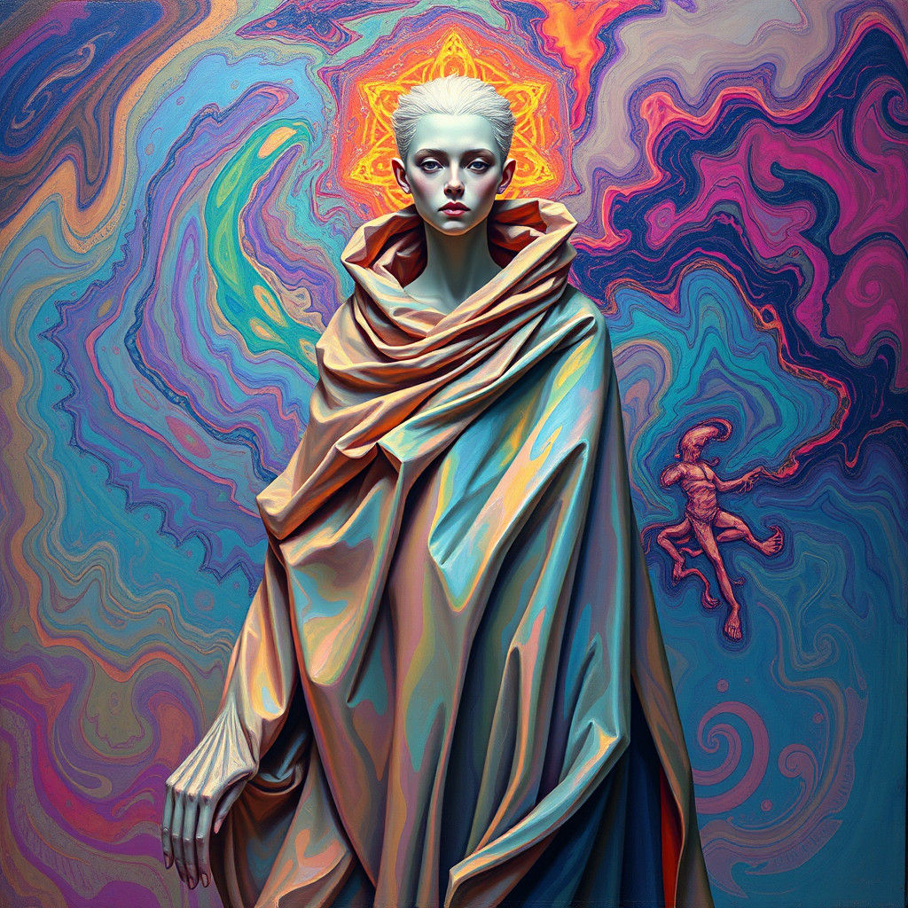 Reveal thyself for what thy truly is, flux schnell, in the v...