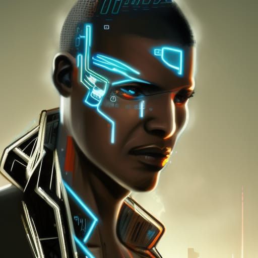 Philippe “Maroilles” Marcelin, a Haitian netrunner
